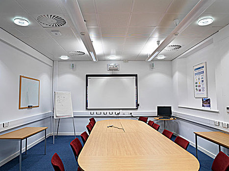 书桌,椅子,白色书写板,会谈室,大学,布里斯托尔,中心,合成效果,测试,英国