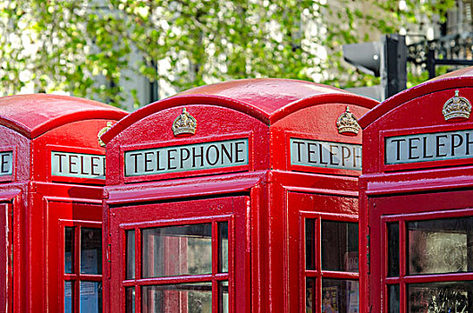 红色,电话亭,伦敦,南英格兰,英格兰,英国,欧洲