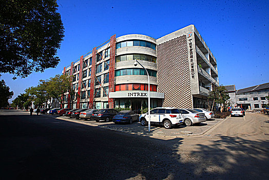 江北,1956创意园区,建筑,楼房,道路
