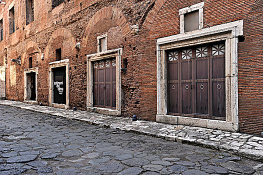 一个,房间,商店,古老,街道,市场,罗马,拉齐奥,意大利,欧洲