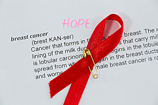 特写,红色,艾滋病,意识,红丝带,乳腺癌,文字,纸