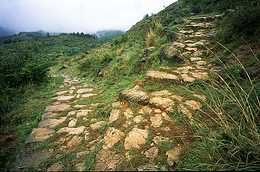 云南省陆良县龙海山古驿道