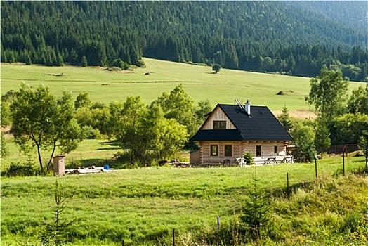 住宅区,山谷