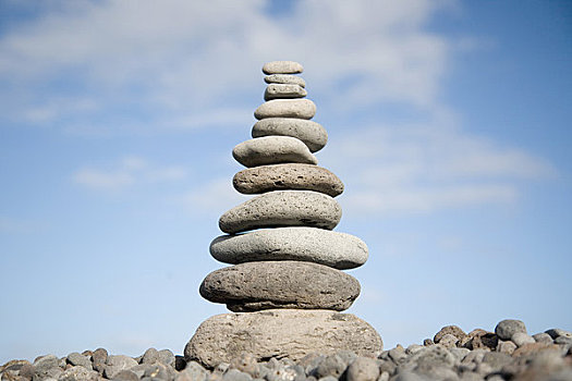 平衡,塔,石头