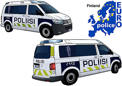 芬兰,警车