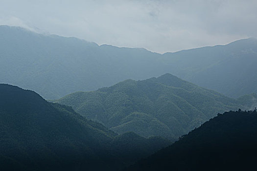 烟雨黄山