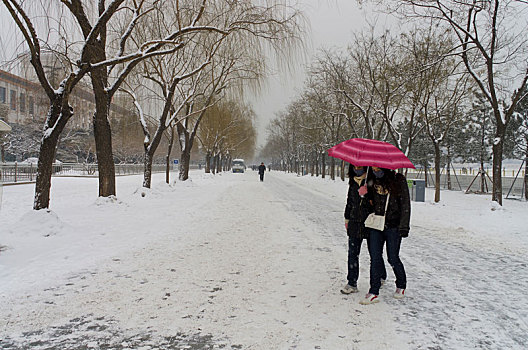 冬天,北京,中国