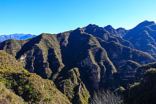 俯瞰百里峡