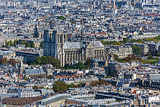 城市风光,大教堂,巴黎,法国,欧洲