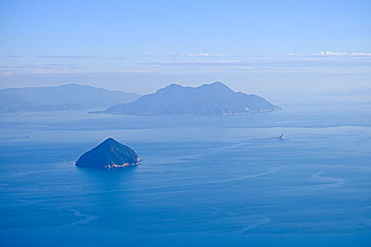 风景,岛屿,日本海