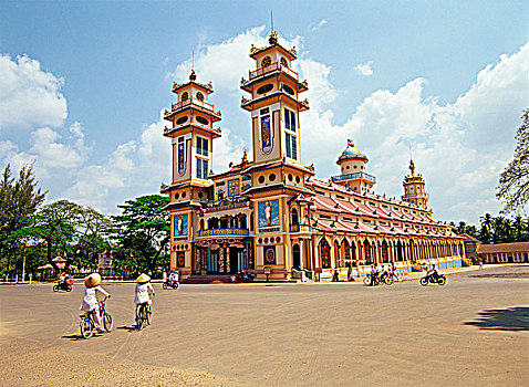 高台神殿,西宁省,越南