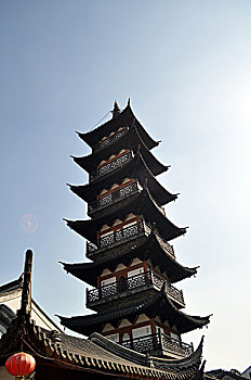 上海嘉定古镇古建筑风光