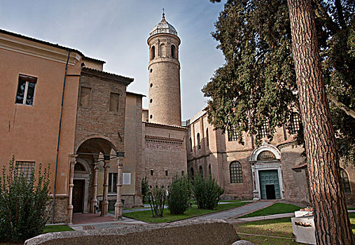 教堂,拉文纳,艾米利亚-罗马涅大区,意大利