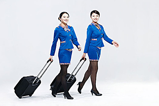 亚洲空姐肖像