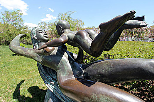奥体公园雕塑
