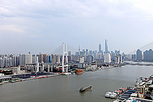 上海黄浦江两岸风光