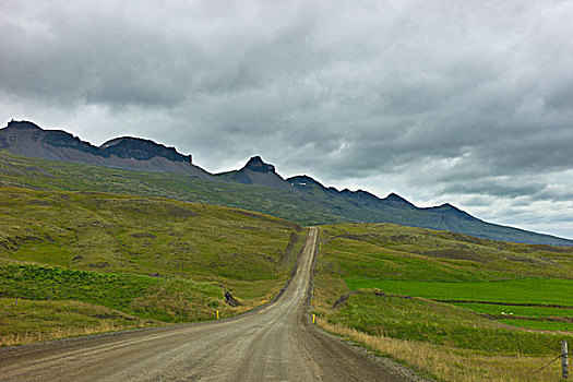 冰岛,土路,乡村