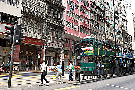 街景,西部,香港