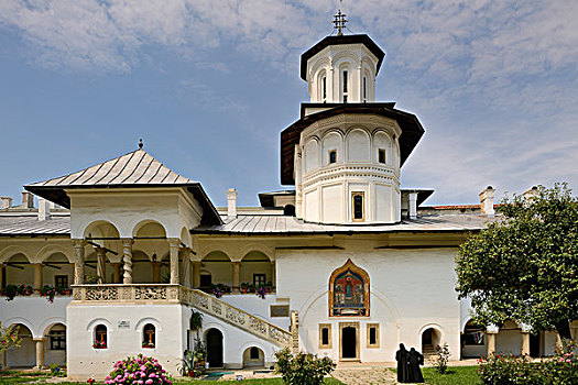 寺院,罗马尼亚,欧洲