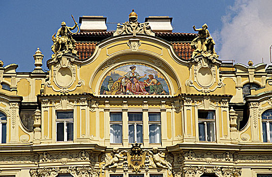 捷克共和国,布拉格,老城广场,旧城广场