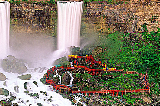 尼亚加拉瀑布,国家公园,纽约,安大略省,加拿大