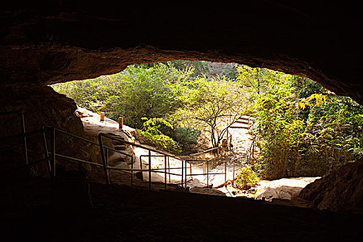 洞穴,武夷山,山,福建,中国