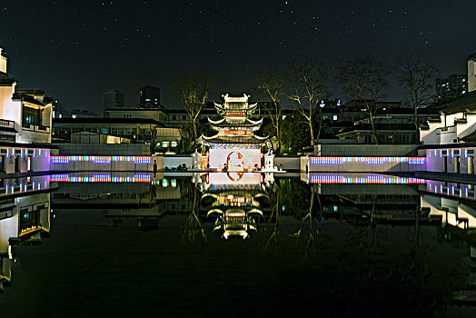南京玄武湖夫子庙