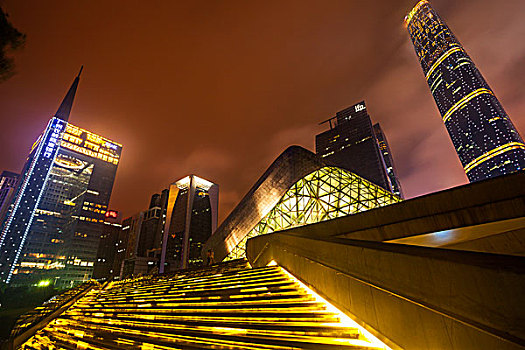 广州城市夜景