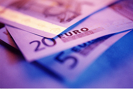 特写,欧洲货币