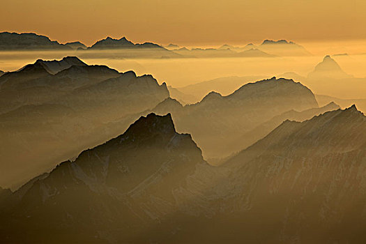 瑞士,阿彭策尔,高山,石头,山丘,风景,方向,西部,地面,大,神话,小,矛