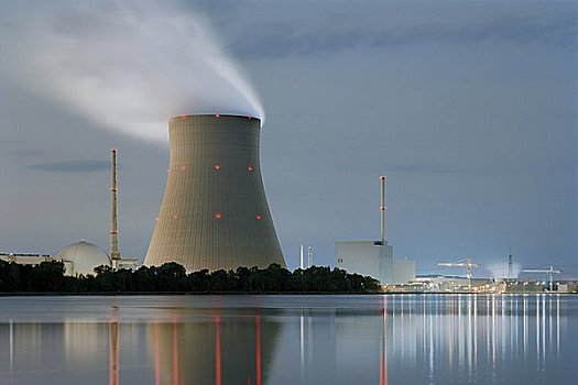 伊萨河,核电站,下巴伐利亚,德国