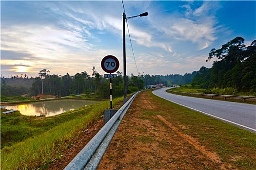 马来西亚,乡村道路