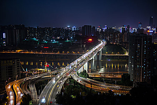 嘉华大桥城市夜景