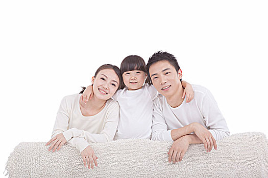 一家三口快樂生活
