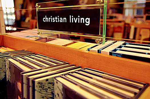 基督教,生活方式,局部,书店