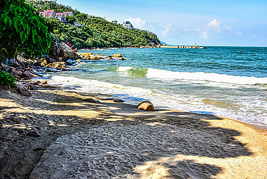 珠海东澳岛--比邻澳门的海边海景