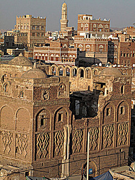 也门,萨那,老城
