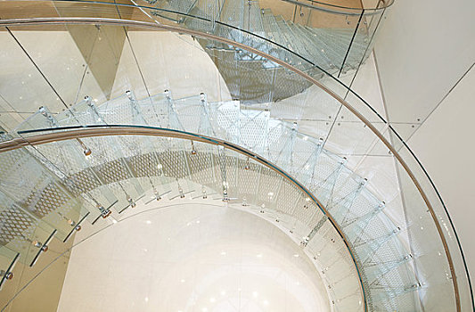 伦敦,2008年,特写,玻璃,楼梯