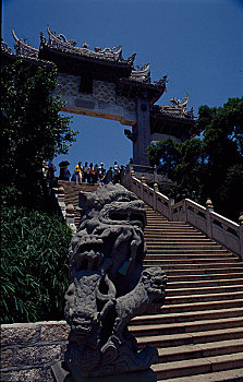 福建湄洲岛妈祖庙牌楼