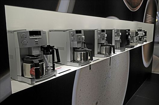 咖啡机,展示,家电,时间,国际,无线电,柏林,德国,欧洲