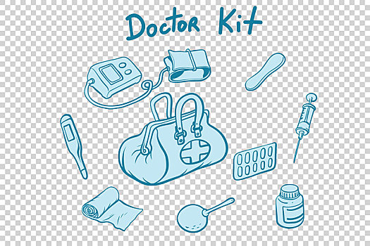 博士,急救箱,医疗器械,医疗