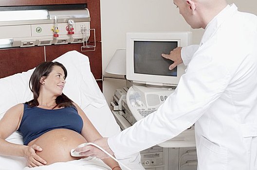 孕妇,超声波扫描