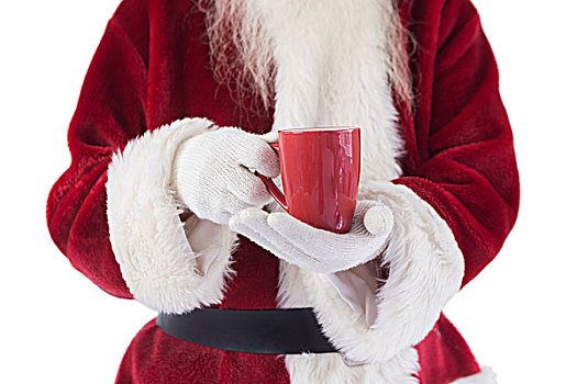 圣诞老人,红色,杯子