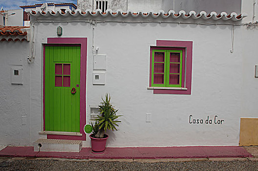 葡萄牙,房子,门