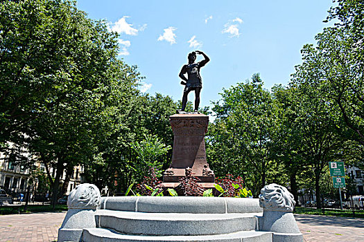 波士顿公园雕塑