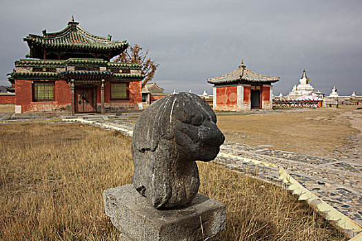 寺庙,寺院,庙宇,建筑物,红色,红墙