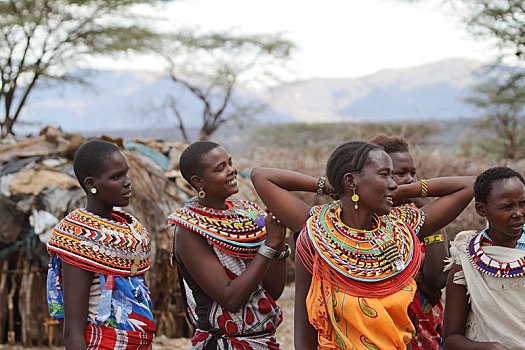 传统,女人,肯尼亚