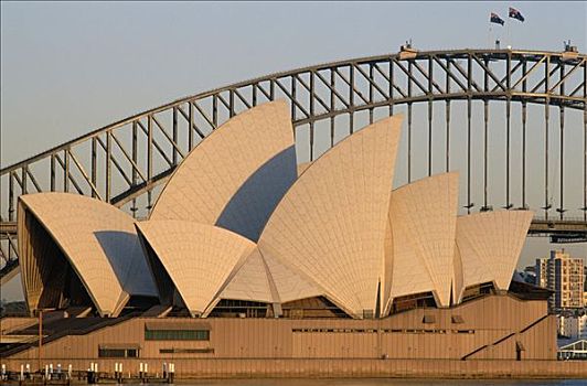 悉尼歌剧院,悉尼海港大桥,悉尼,新南威尔士,澳大利亚