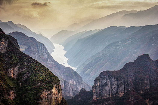 三峡巫峡风景区风光