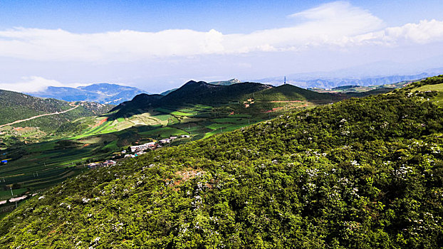 放眼乌蒙山